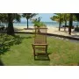 Salon de jardin en teck 10 chaises fidji